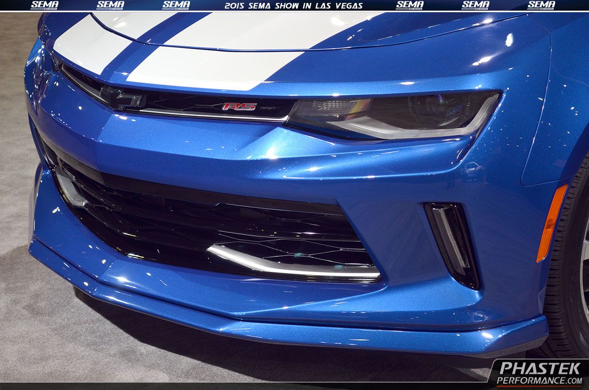 Sema Show Gm Booth Camaro Hyper Concept Blue Camaro